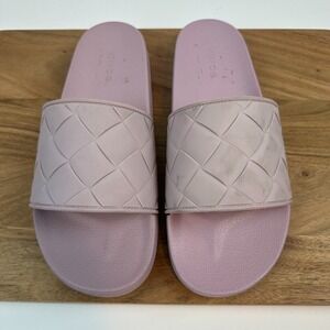 Vince Watley Men Slide Sandal Size 13 EVA Waterproof Unisex Woven Purple New Vince Watley Women Slide Sandal Size 15 EVA Waterproof  main image 4